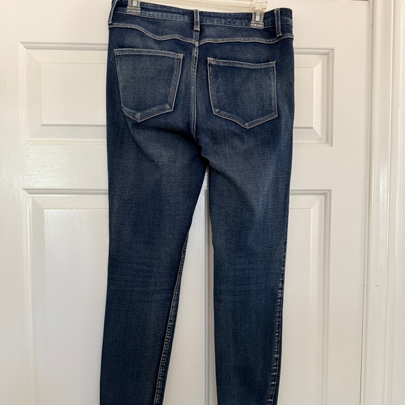 lot of 2 jeans Abercombie & Fitch distressed skinny & True Religion jean sz.30 - Picture 6 of 8
